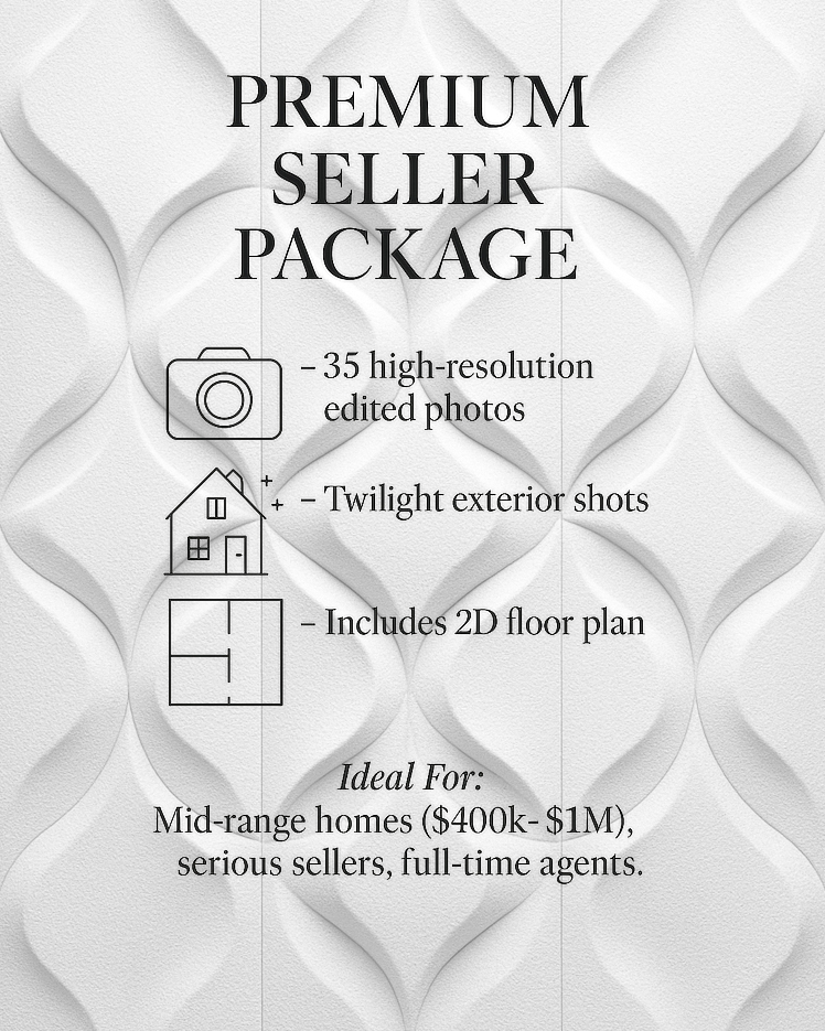 Premium Seller Package | Twilight & Floor Plan