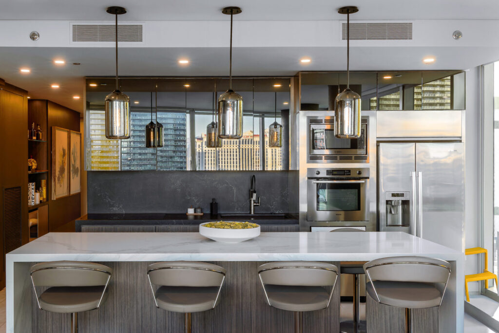 Modern Kitchen Design | Las Vegas Luxury Condo
