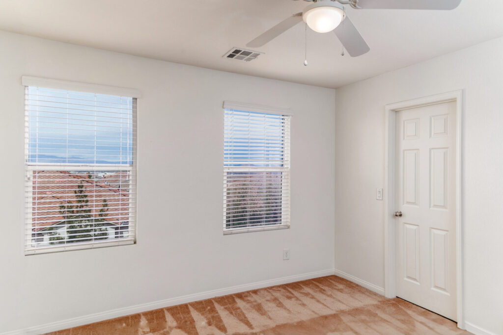 Bright Guest Room | Clean Carpeted Las Vegas Space