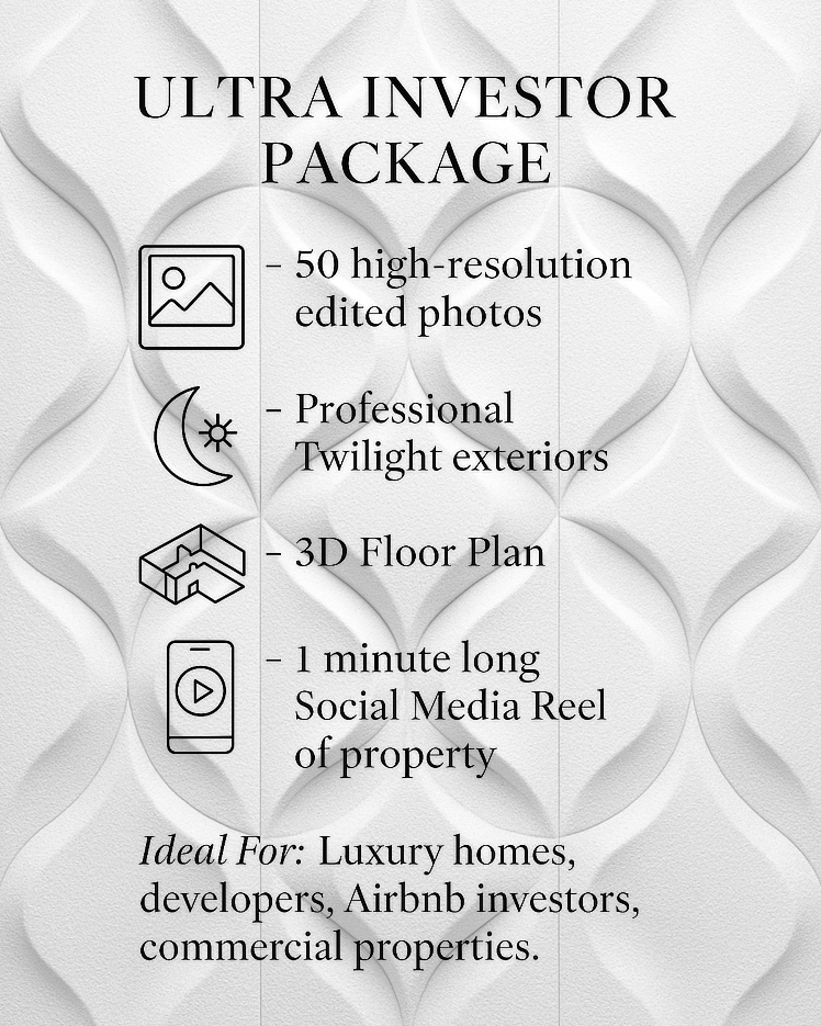 Ultra Investor Package | Luxury Property Focus