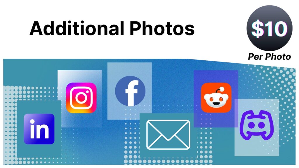 Additional Social Media Photos | $10 Per Image